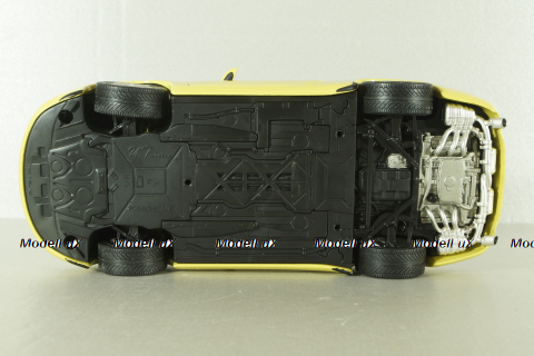 Porsche 911 (996) cabrio, yellow, 27906, UT Models 1:18