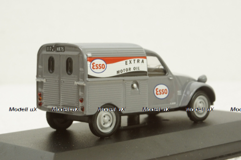 Citroen 2CV Fourgonnette "ESSO" 1959 grey, CLC110, IXO 1:43