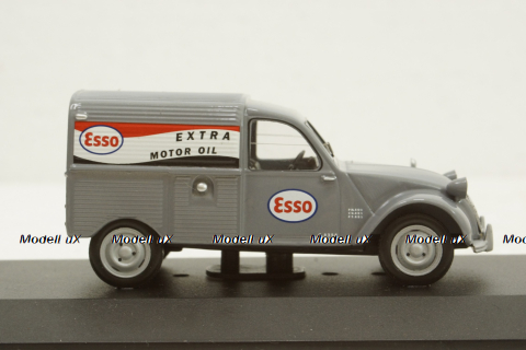 Citroen 2CV Fourgonnette "ESSO" 1959 grey, CLC110, IXO 1:43