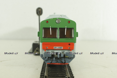 АЧ2 автомотриса, зеленый, Наши поезда № 10, Modimio 1:87