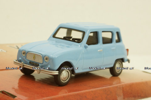 Renault 4 blue,  Mondo Motors 1:43 
