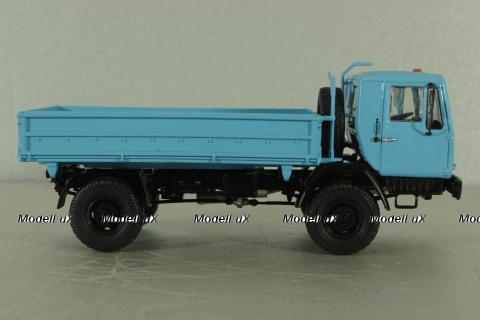 КАЗ-4540 самосвал 4х4, синий, Автоистория 1:43
