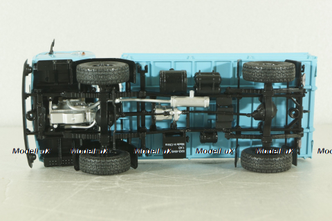 КАЗ-4540 самосвал 4х4, синий, Автоистория 1:43