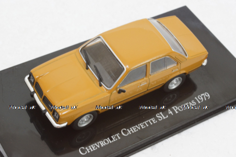 Chevrolet Chevette SL 4 Portas 1979 orange, Altaya 1:43