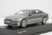 Audi A8 L metallic-grey, IScale 1:43