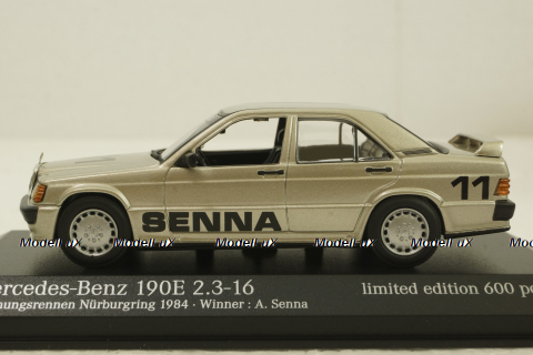 Mercedes 190E 2.3-16 Opening Race 1984, Senna, 943035603, Maxichamps/Minichamps 1:43