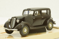 Газ-М1 такси коричневый, Н751, Наш Автопром 1:43