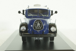 Magirus S6500 fuel truck Aral darkblue, Schuco 1:43