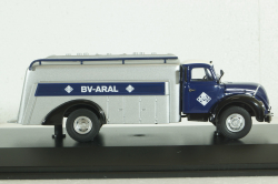 Magirus S6500 fuel truck Aral darkblue, Schuco 1:43