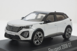 Peugeot 2008 GT 2024, white, 472872, Norev 1:43