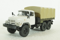 Зил-131 с тентом, белый, TR1008, Наши Грузовики 1:43