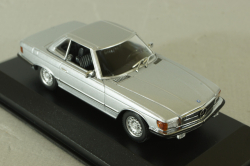 Mercedes 350 SL (R107) 1974, silver, 943033453, Minichamps (Maxichamps) 1:43