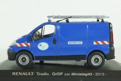 Renault Trafic, blue, Norev 1:43