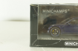 Porsche Taycan Turbo S, 2020, blue, 410068475, Minichamps 1:43 Уценка!