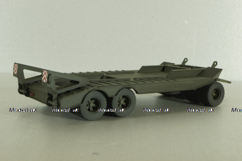 Прицеп ЧМЗАП-5208 , оливковый, Modellux 1:43