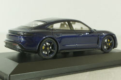 Porsche Taycan Turbo S, 2020, blue, 410068475, Minichamps 1:43 Уценка!