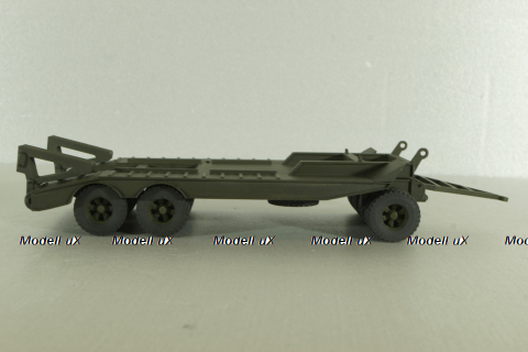 Прицеп ЧМЗАП-5208 , оливковый, Modellux 1:43