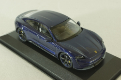 Porsche Taycan Turbo S, 2020, blue, 410068475, Minichamps 1:43 Уценка!