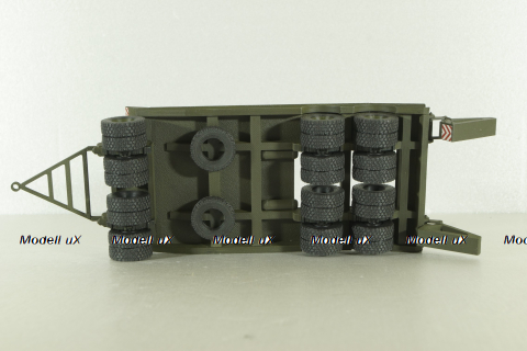 Прицеп ЧМЗАП-5208 , оливковый, Modellux 1:43
