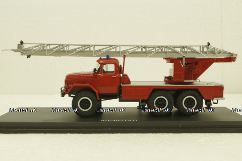 Ал-30 Зил-131, пожарный, SSM1160, SSM 1:43