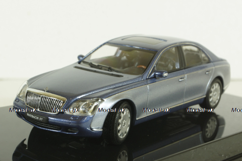 Maybach 57 SWB 2003 blue, 56151, Auto Art 1:43