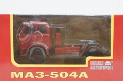 Маз-504А тягач красный, Н761, Наш Автопром 1:43