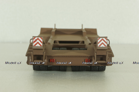 Прицеп ЧМЗАП-5208 , коричневый, Modellux 1:43