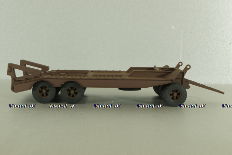 Прицеп ЧМЗАП-5208 , коричневый, Modellux 1:43