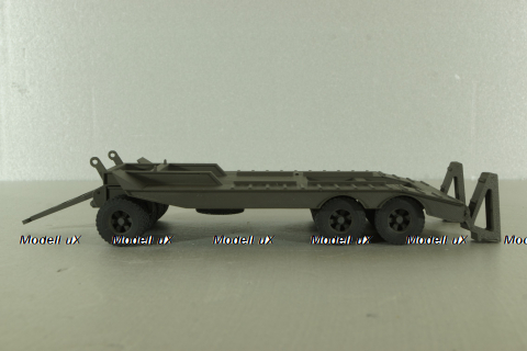 Прицеп ЧМЗАП-5208 , темно-серый, Modellux 1:43