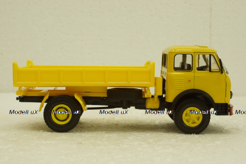 Маз-511А самосвал желтый, Н977, Наш Автопром 1:43