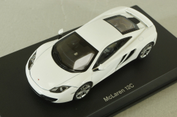 McLaren MP4-12C, 2011, white, 56009, Autoart 1:43