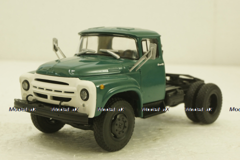 Зил-130В1 тягач, зеленый, АвтоИстория 1:43