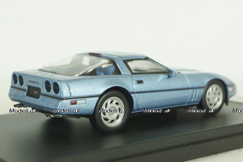 Chevrolet Corvette C4 Coupe 1984 lightblue-metallic, PRD591, Premium X 1:43