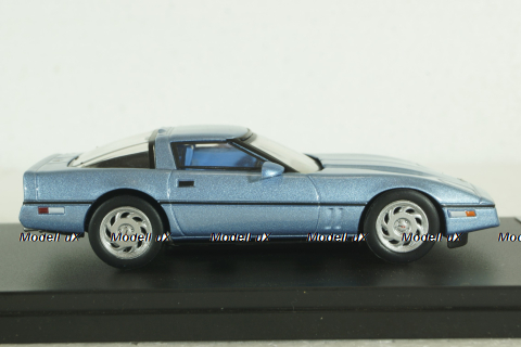 Chevrolet Corvette C4 Coupe 1984 lightblue-metallic, PRD591, Premium X 1:43