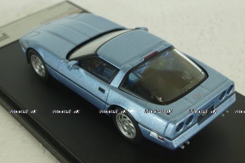 Chevrolet Corvette C4 Coupe 1984 lightblue-metallic, PRD591, Premium X 1:43