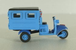 ТГ-200 Тула мотороллер с будкой 1959г, синий, Артель "Universal" 1:43 