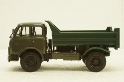 Маз-5549 самосвал 1977 хаки/зеленый, Н959, Наш Автопром 1:43