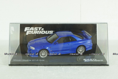 Nissan Skyline GT-R R34 (2000), Fast&Furious, Altaya 1:43