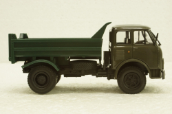 Маз-5549 самосвал 1977 хаки/зеленый, Н959, Наш Автопром 1:43