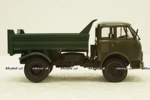 Маз-5549 самосвал 1977 хаки/зеленый, Н959, Наш Автопром 1:43
