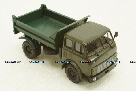 Маз-5549 самосвал 1977 хаки/зеленый, Н959, Наш Автопром 1:43