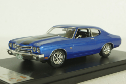 Chevrolet Chevelle SS  1970 blue metallic / black, PRD464, Premium X 1:43