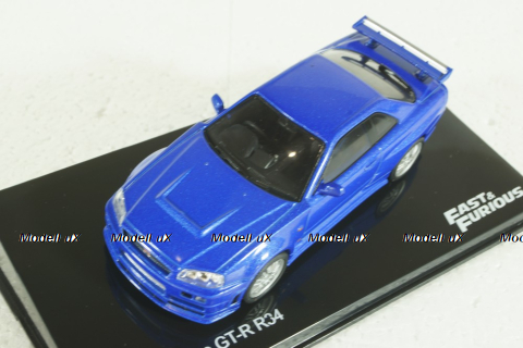 Nissan Skyline GT-R R34 (2000), Fast&Furious, Altaya 1:43