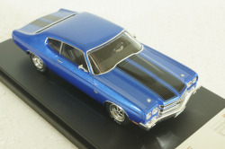 Chevrolet Chevelle SS  1970 blue metallic / black, PRD464, Premium X 1:43