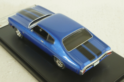 Chevrolet Chevelle SS  1970 blue metallic / black, PRD464, Premium X 1:43