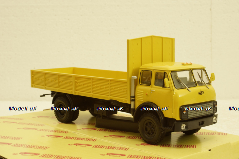 Маз-53352 борт с тентом желтый 1977, Н297, Наш Автопром 1:43