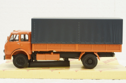 Маз-53352 борт с тентом оражевый 1974, Н296, Наш Автопром 1:43