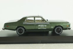 Plymouth Fury, Cab Taxi 1976,  Bverly  Hills COP, 86566, Greenlight 1:43