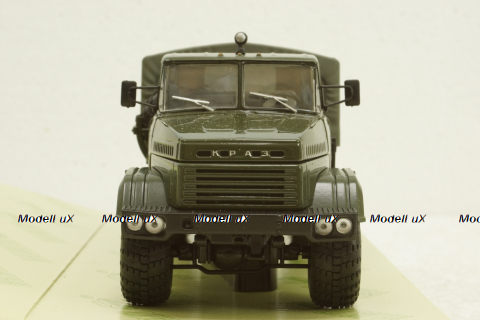 Краз-260 борт с тентом Хаки 1990, Н291, Наш Автопром 1:43