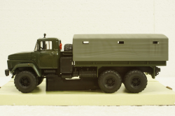 Краз-260 борт с тентом Хаки 1990, Н291, Наш Автопром 1:43